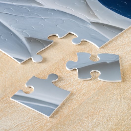 Great Horned Owl Christmas Scroll Bearer Hat Legpuzzel (Zijkant)