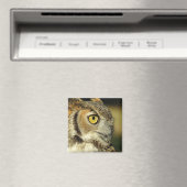 Great Horned Owl Magnet (Insitu (Vaatwasser))