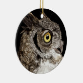 Great Horned Owl Ornament - "Bella" (Rechts)