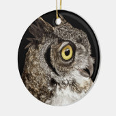 Great Horned Owl Ornament - "Bella" (Links)