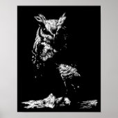 Great Horned Owl Poster (Voorkant)