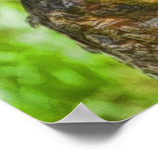 Great Horned Owl Poster (Hoek)