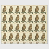 Great Horned Owl Thunder_Cove Cadeaupapier (Vlak)