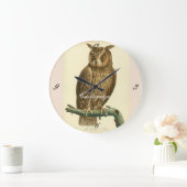 Great Horned Owl Thunder_Cove Grote Klok (Huis)