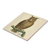 Great Horned Owl Thunder_Cove Tegeltje (Zijkant)