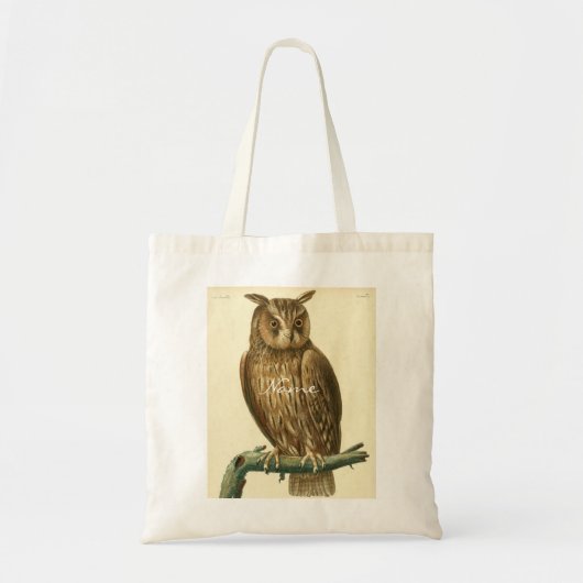 Great Horned Owl Thunder_Cove Tote Bag (Voorkant)