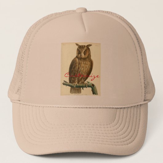 Great Horned Owl Thunder_Cove Trucker Pet (Voorkant)