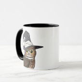 Great Horned Owl Witch! Mok (Voorkant links)