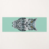 Great Horned Owl Yogamat (Voorkant (horizontaal))