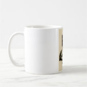 Great Horned Owls (door John James Audubon) Koffiemok (Links)