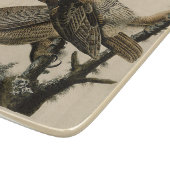 Great Horned Owls (door John James Audubon) Snijplank (Hoek)