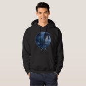 Great Horned Owls MIDNIGHT RAIDERS Hoodie (Voorkant volledig)