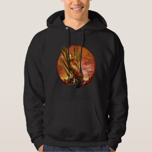 Great Horned Owls MIDNIGHT RAIDERS Hoodie