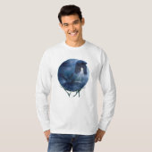 Great Horned Owls MIDNIGHT RAIDERS T-shirt (Voorkant volledig)