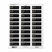 Great Horned Owls Return-adres Etiket (Full Sheet)