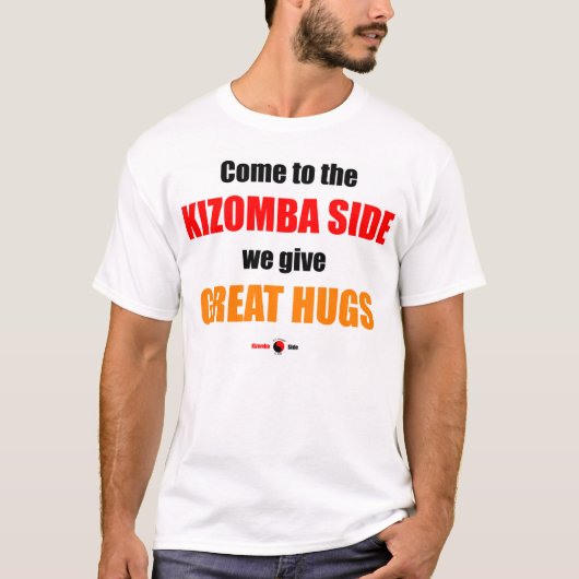 Great Hugs Kizomba T-Shirt (Voorkant)
