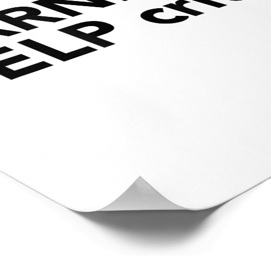 Great Humor Idea Graphic Uni Adults , Blue, Small, Poster (Hoek)