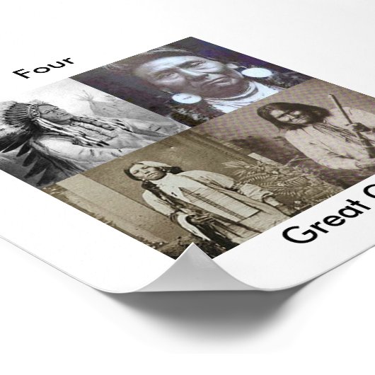 Great Indian Chiefs Poster (Hoek)