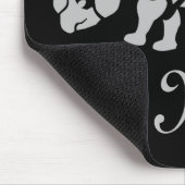 Great Indian Rhinoceros The Unicorn Rhino Monogram Muismat (Hoek)