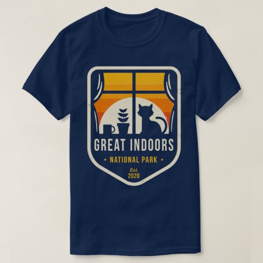 Great Indoors National Park  T-shirt (Design voorkant)