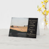 Great is Thy Faithfulness Greeting Card Kaart (Gele Bloem)