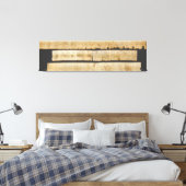 Great Isaiah Scroll Dead Zee Scrolls 1QIsaa Canvas Afdruk (Insitu (Slaapkamer))