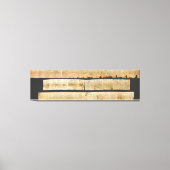 Great Isaiah Scroll Dead Zee Scrolls 1QIsaa Canvas Afdruk (Voorkant)