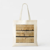 Great Isaiah Scroll Dead Zee Scrolls 1QIsaa Tote Bag (Achterkant)