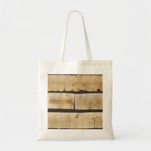 Great Isaiah Scroll Dead Zee Scrolls 1QIsaa Tote Bag (Voorkant)