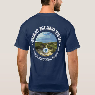 Great Island Trail (rood) T-shirt