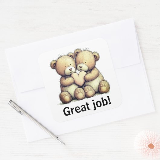 Great job stickers (Envelop)