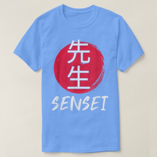 Great Karate Sensei Outfit Japanese Fighting Desig T-shirt (Design voorkant)
