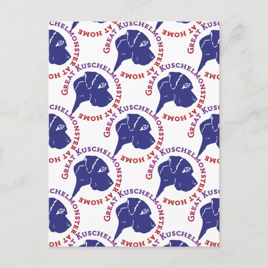 Great Kuschelmonster Briefkaart (Voorkant)