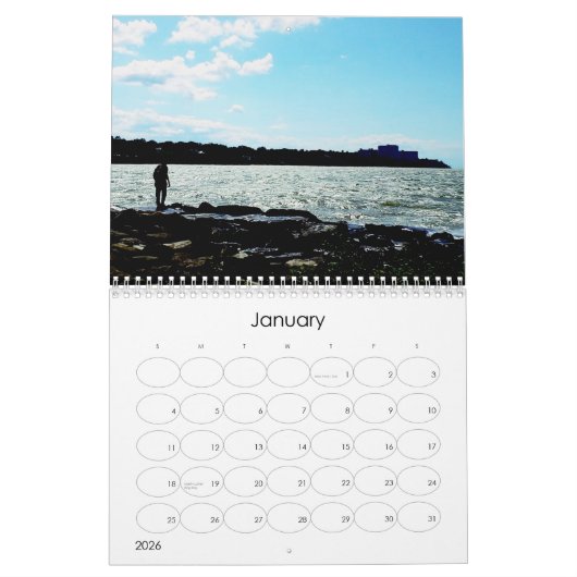 GREAT LAKE ERIE, OHIO-kalender Kalender (Jan 2026)