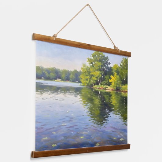 Great Lake Hangend Wandkleed (Gebogen)