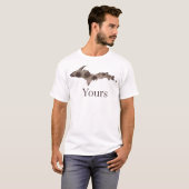Great Lake State humor, UP YOURS T-shirt (Voorkant volledig)