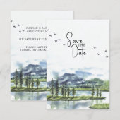 Great Lakes Bewaar de datumkaart (Voorkant / Achterkant)