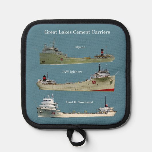 Great Lakes Cement Carriers pothouder Pannenlap (Voorkant)