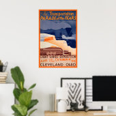 Great Lakes Exposition Poster, Cleveland Ohio Kuns Poster (Thuiskantoor)