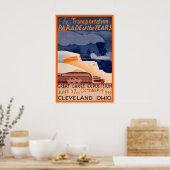 Great Lakes Exposition Poster, Cleveland Ohio Kuns Poster (Keuken)