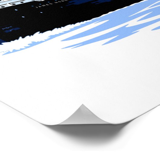 Great Lakes Freighter James Norris straightdecker Poster (Hoek)