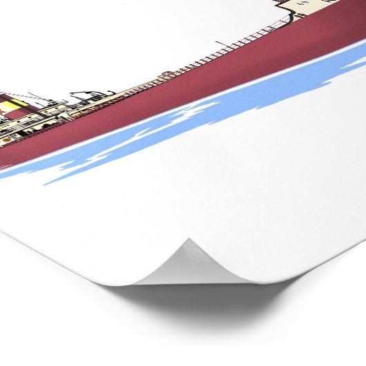 Great Lakes Freighter Reserve Poster (Hoek)
