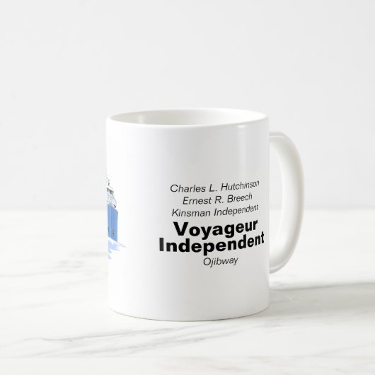 Great Lakes Freighter Voyageur Independent Koffiemok (Voorkant rechts)