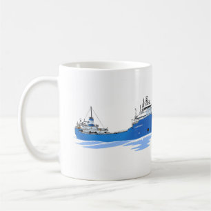 Great Lakes Freighter Voyageur Independent Koffiemok
