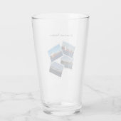 Great Lakes Freighters stempelglas Glas (Achterkant)