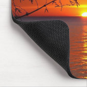 Great Lakes Sunset, Bobby Mikul mousepad Muismat (Hoek)