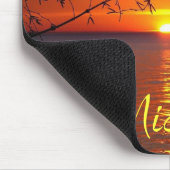 Great Lakes Sunset, Bobby Mikul mousepad Muismat (Hoek)