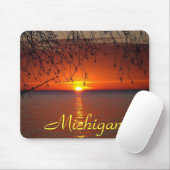 Great Lakes Sunset, Bobby Mikul mousepad Muismat (Met muis)