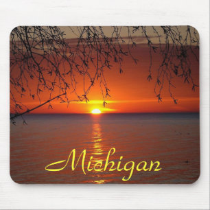 Great Lakes Sunset, Bobby Mikul mousepad Muismat
