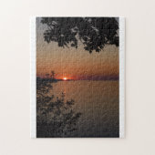 Great Lakes Sunset Legpuzzel (Verticaal)